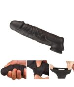 Maxman Black Color Reusable Penis Sleeve - Image 4
