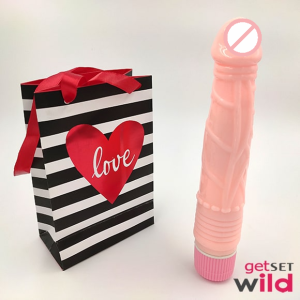 Pink Cap Stud Naughty Boy Vibrating Dildo 7