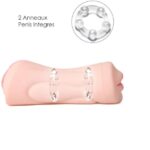 3D 2 in 1 Realistic Pocket Pussy Mens Masturbator