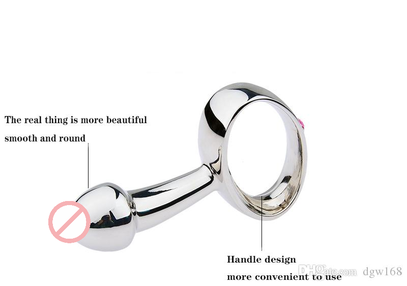 Pull ring Dilator Butt Plug Anal Stimulator Erotic Sex Toys For Women Men