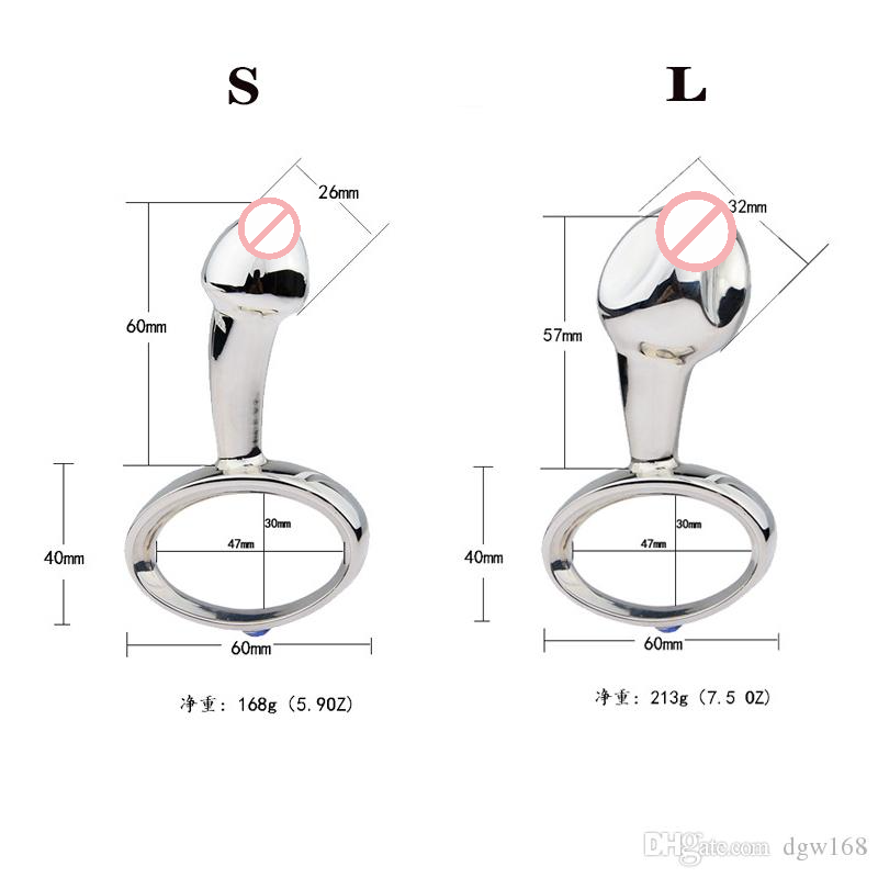 Pull ring Dilator Butt Plug Anal Stimulator Erotic Sex Toys For Women Men