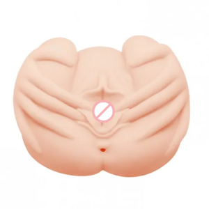 Pussy N Ass Vibrating Male Masturbator Real Size Silicon