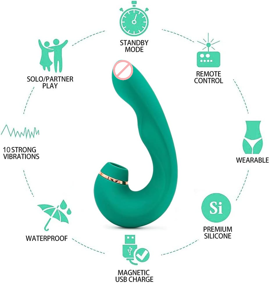 ROSY Clit Sucker And Licker Vibrator