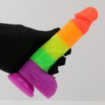 RainBow Super realistic 8 Inches Dildo For LGBTQ