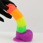 RainBow Super realistic 8 Inches Dildo For LGBTQ