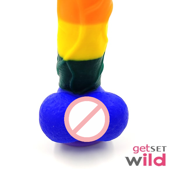 RainBow Super realistic 8 Inches Dildo for LGBTQ
