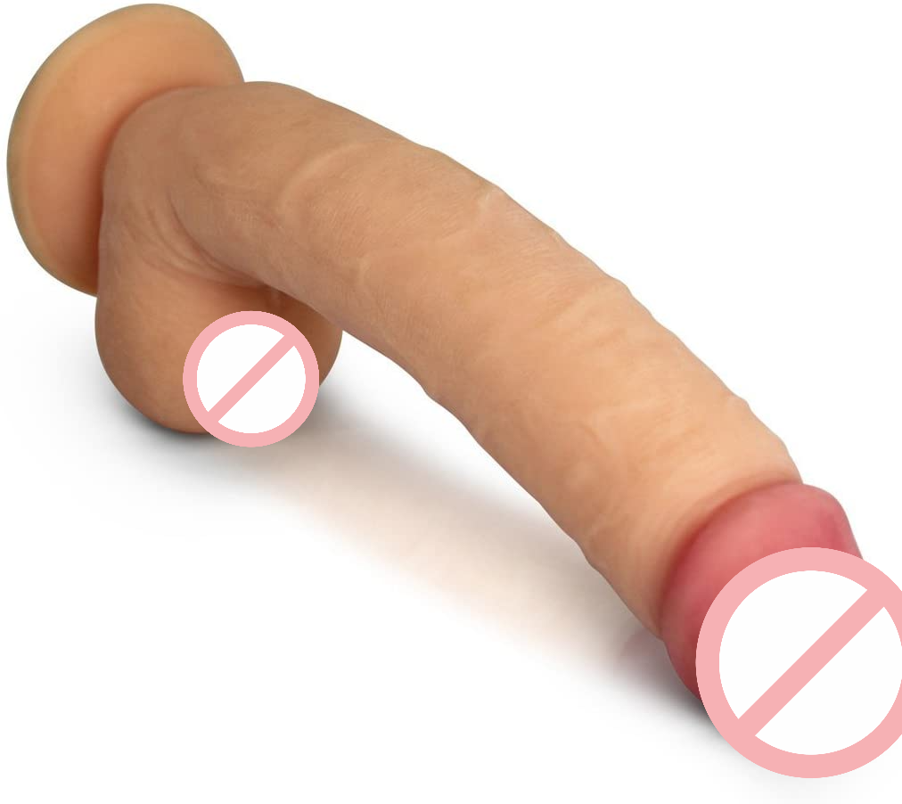 Real Feel Silicone Penis Dildo 7 inch