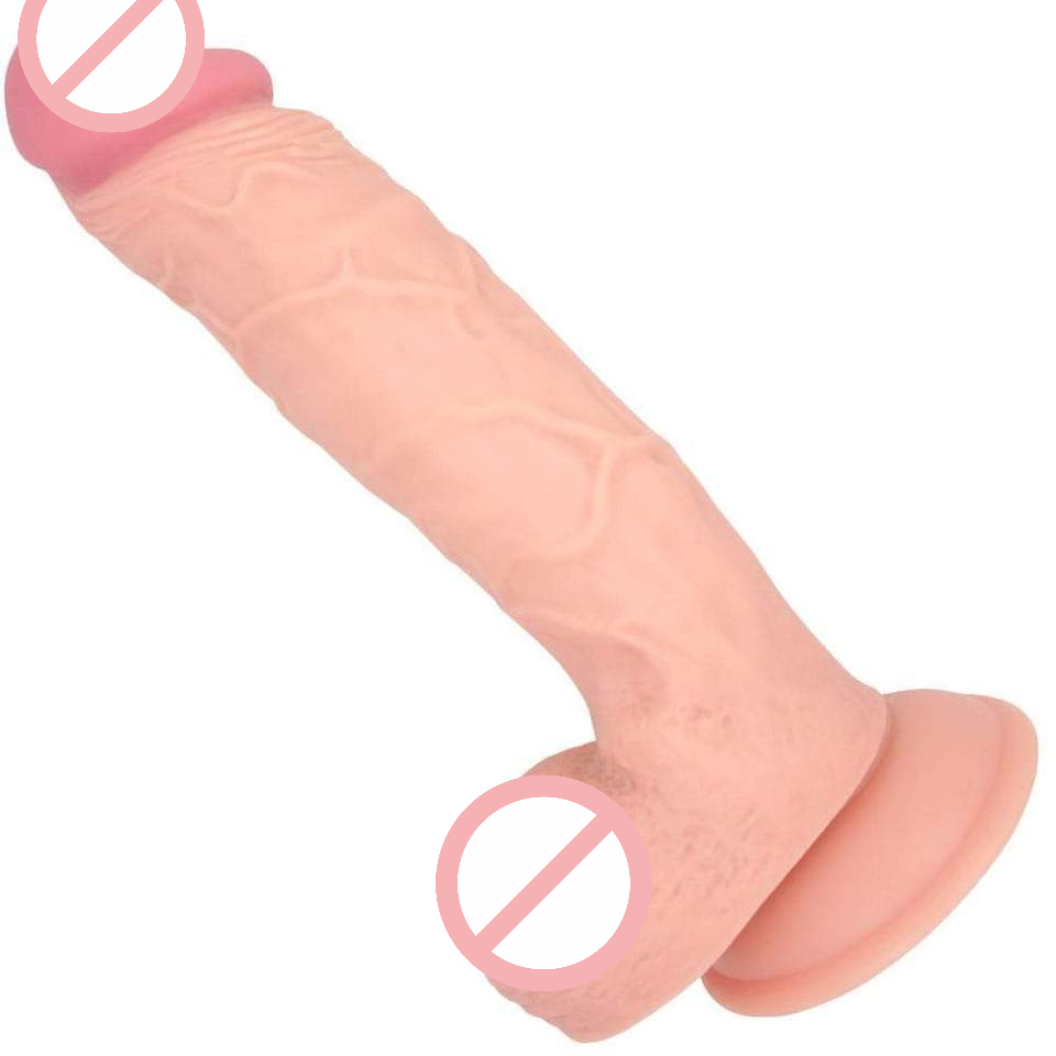 Real Feel Silicone Penis Dildo 7 inch