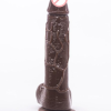 Realistic Chocolate Colour 8 Inch Dildo