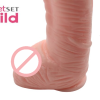 Realistic Remote Control Dildo Vibrator with Strong Suction Cup