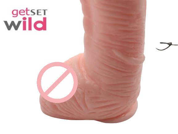 Realistic Remote Control Dildo Vibrator with Strong Suction Cup