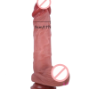 Realistic Sliding Skin Dildo with Foreskin 8 Inch