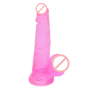 Realistic Thick Pink Dildo With Good Suction Cup 7 Inch