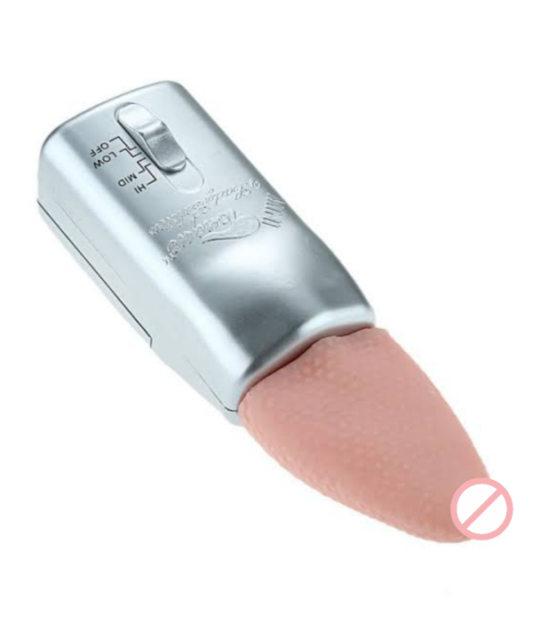 Realistic Toung Smooth Silicon G-Spot Toung Vibrator For Licking1b