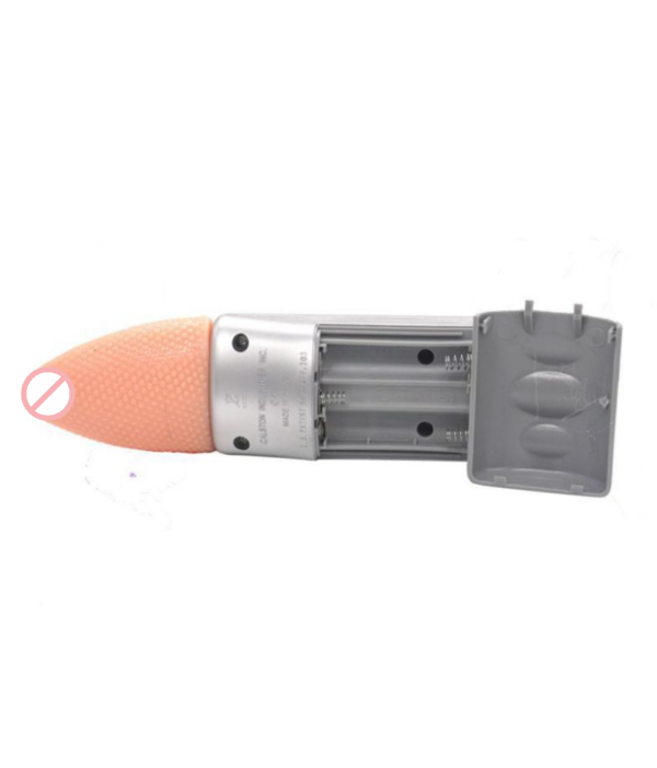 Realistic Toung Smooth Silicon G-Spot Toung Vibrator For Licking1b