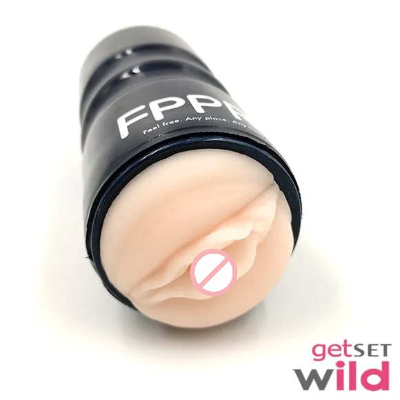 Realistic Vagina Masturbator - Pink