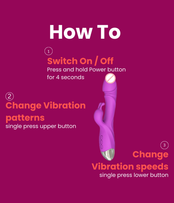 Rich Sili Rabbit Vibrator For Women