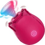 Rose Clit Sucker Vibrator For Women with 7 Intense Suction