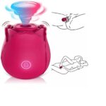 Rose Clit Sucker Vibrator For Women with 7 Intense Suction