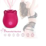 Rose Clit Sucker Vibrator For Women with 7 Intense Suction