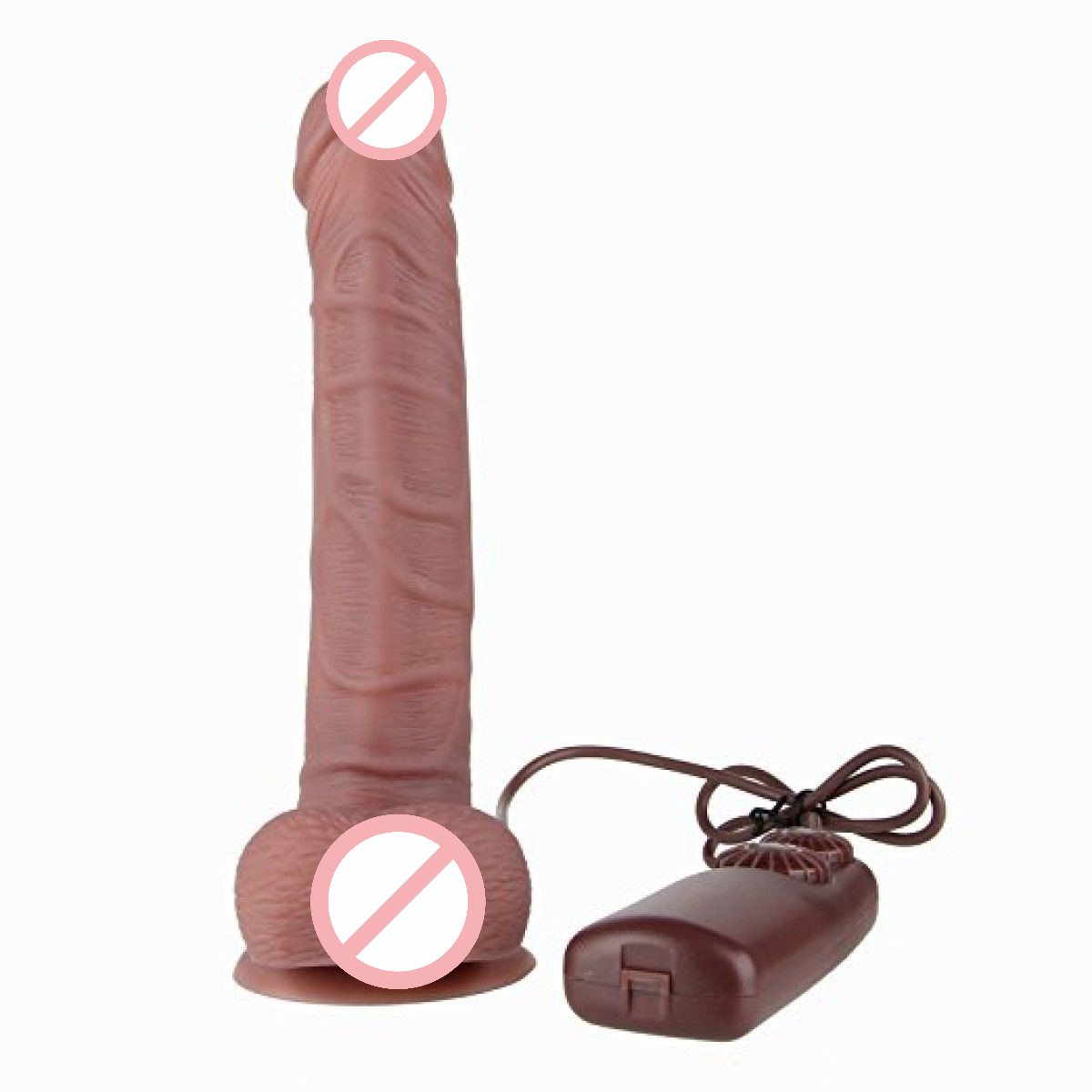 Rotating Head Realistic 8 Inches Remote Controlled Dildo with Suction Cup Rotating Head Realistic 8 Inches Remote Controlled Dildo with Suction Cup