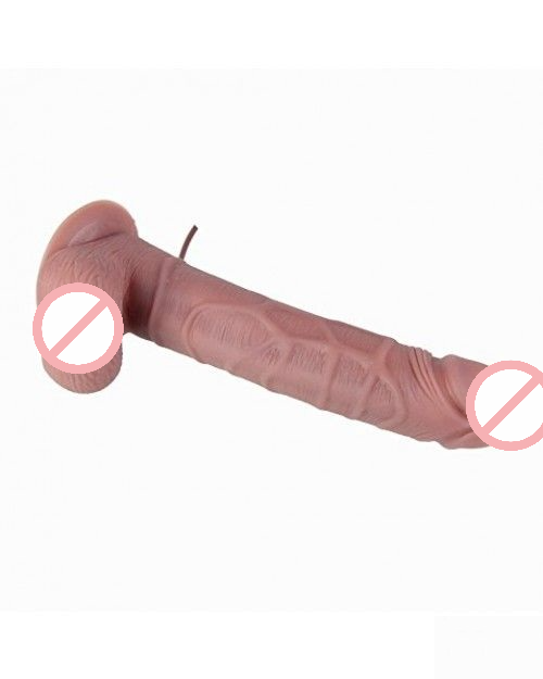 Rotating Head Realistic 8 Inches Remote Controlled Dildo with Suction Cup
