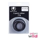 Rubber Cock Ring Set