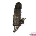 SHARKZ Black Colour Vibrating Reusable Penis Sleeve Extender