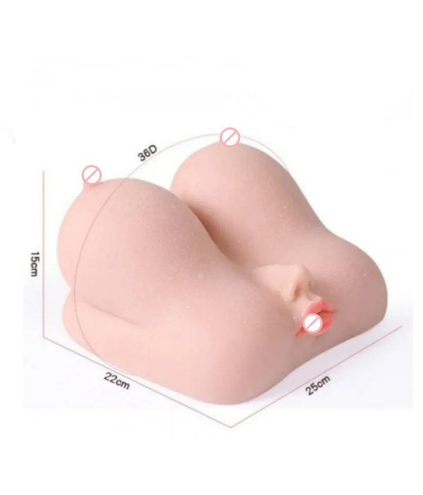 SHE Realistic 4 in 1 Big Boobs Sex Doll