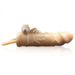 Sharkz Skin Color Vibrating Penis Sleeve for Men - Image 2