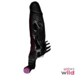 Sharkz Vibrating Penis Sleeve Extender Reusable And Cock Ring - Image 5