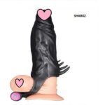 Sharkz Vibrating Penis Sleeve Extender Reusable And Cock Ring - Image 4