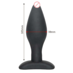 Silicone Anal Plug Smooth Butt Sex Toy