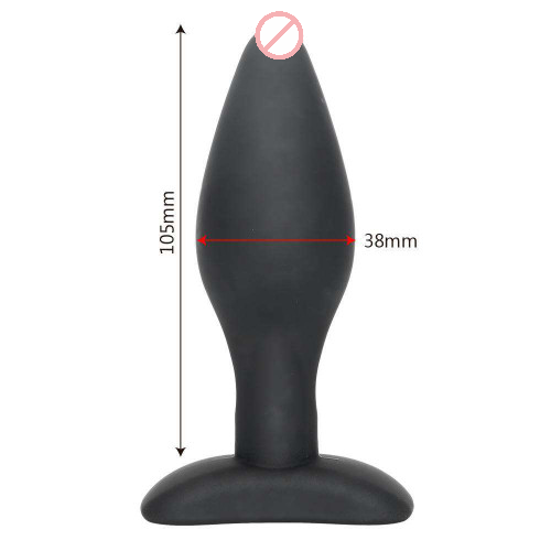 Silicone Anal Plug Smooth Butt Sex Toy