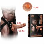 Mars Super Realistic Hollow Strap On Dildo For Men
