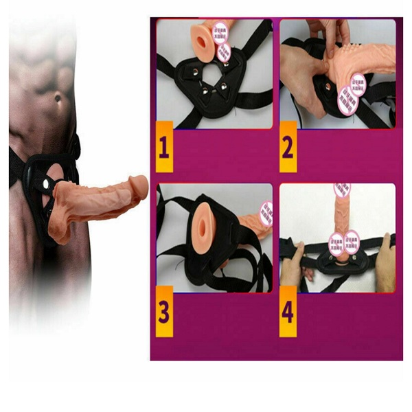 Mars Super Realistic Hollow Strap On Dildo For Men