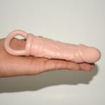 Studman Bigboyz Flesh Color Penis Sleeve with Testicle Ring - Image 5