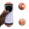 TOKO 2 IN 1 Vibrating Masturbator