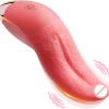 TONGUERZ 10 Modes Tongue Vibrator For Clitoral And Oral Stimulation