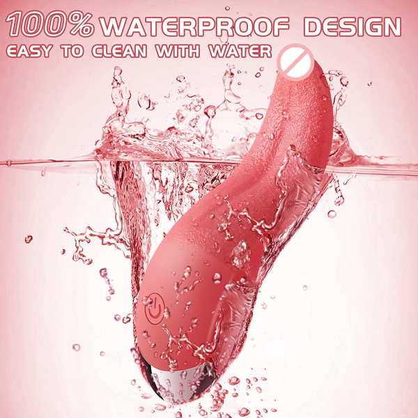 TONGUERZ 10 Modes Tongue Vibrator For Clitoral And Oral Stimulation