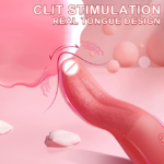 TONGUERZ 10 Modes Tongue Vibrator For Clitoral And Oral Stimulation