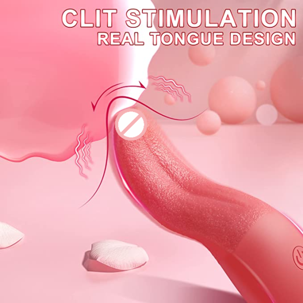 TONGUERZ 10 Modes Tongue Vibrator For Clitoral And Oral Stimulation