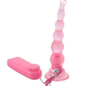 TOWER Unisex Remote Controlled Long Anal Bead Vibrator