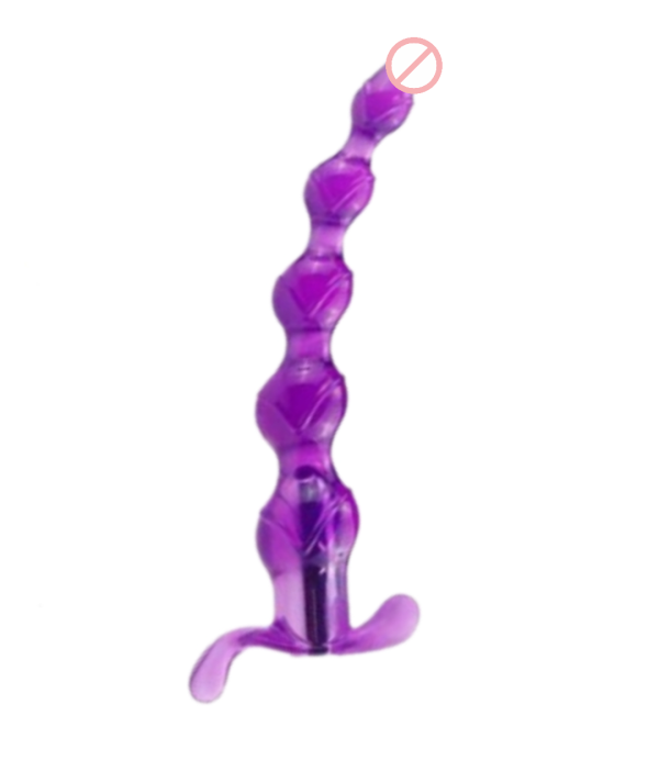 TOWER Unisex Remote Controlled Long Anal Bead Vibrator