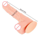 The Boss 7 Inch Strap-On Dildo For Women And Lesbian