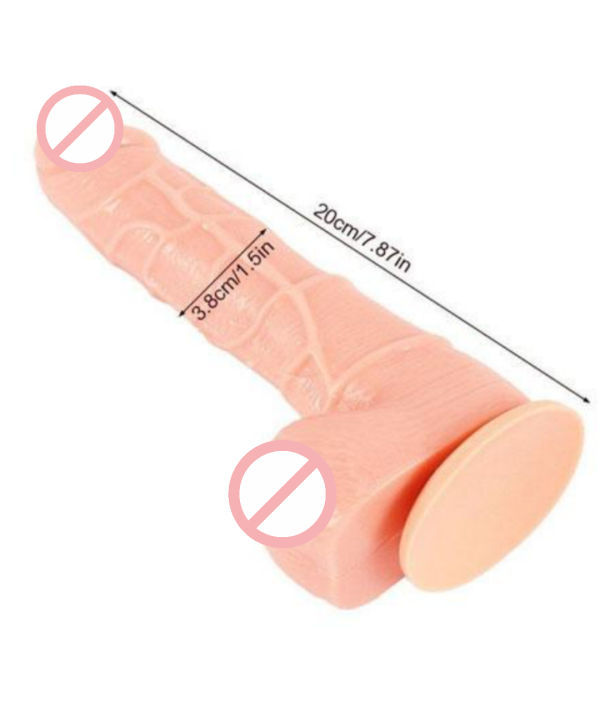 The Boss 7 Inch Strap-On Dildo For Women And Lesbian