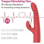 Thrusting Big Bass Wand Massager Rabbit Vibrator