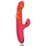 Thrusting Big Bass Wand Massager Rabbit Vibrator (9)