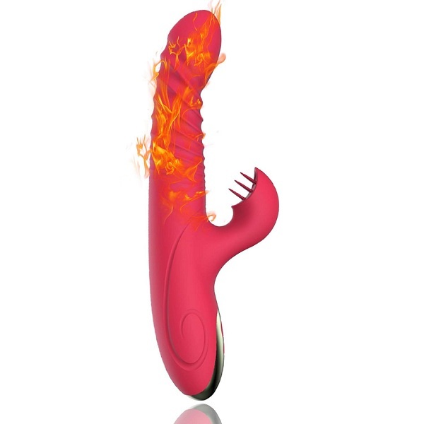 Thrusting Big Bass Wand Massager Rabbit Vibrator (9)