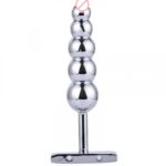Tower Stainless Steel Butt Plug Spiral Anal Beads